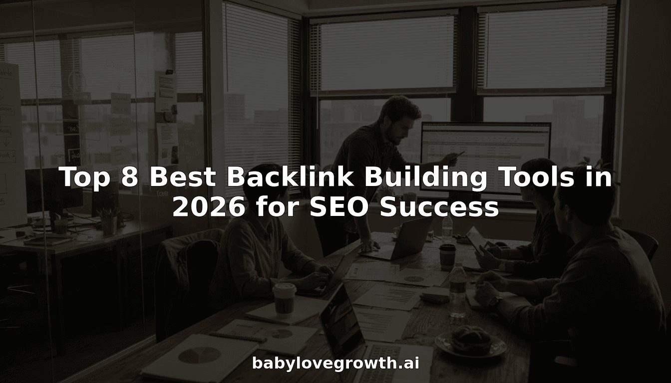 Top 8 Best Backlink Building Tools in 2026 for SEO Success