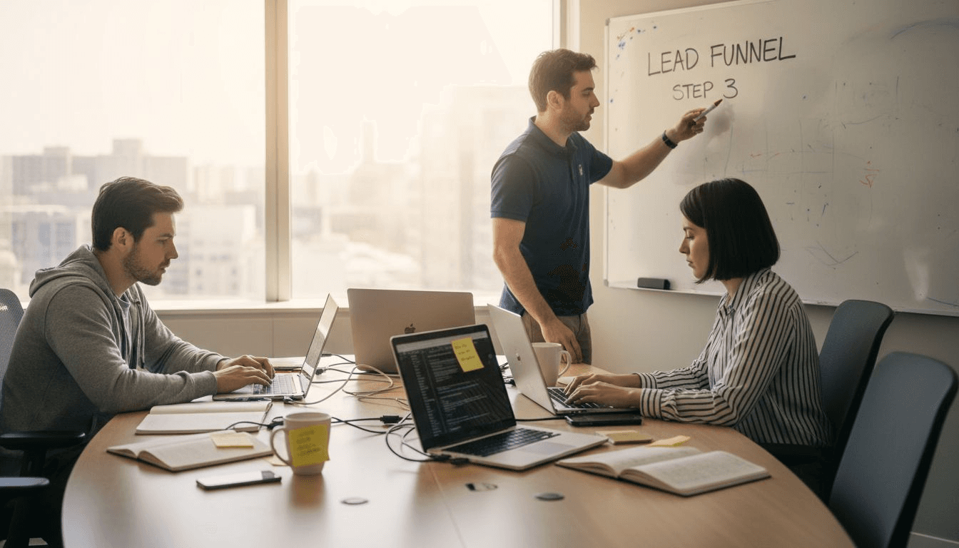 SEO team updates technical lead generation