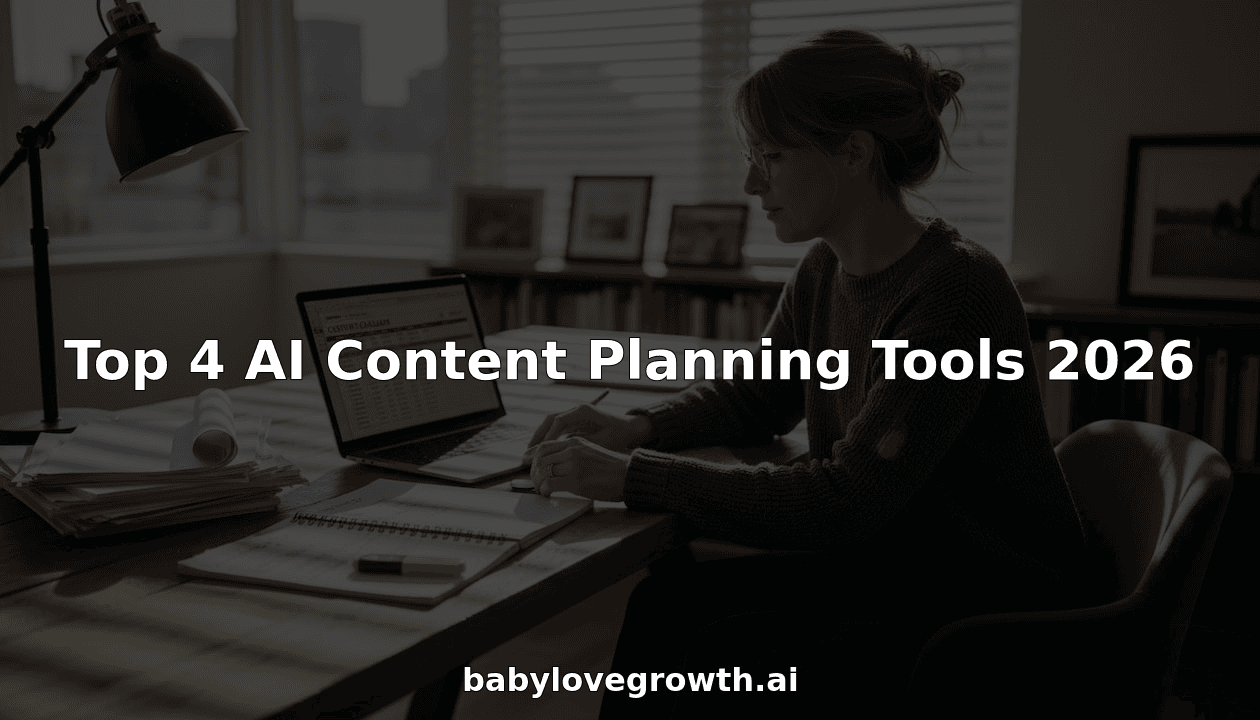 Top 4 AI Content Planning Tools 2026
