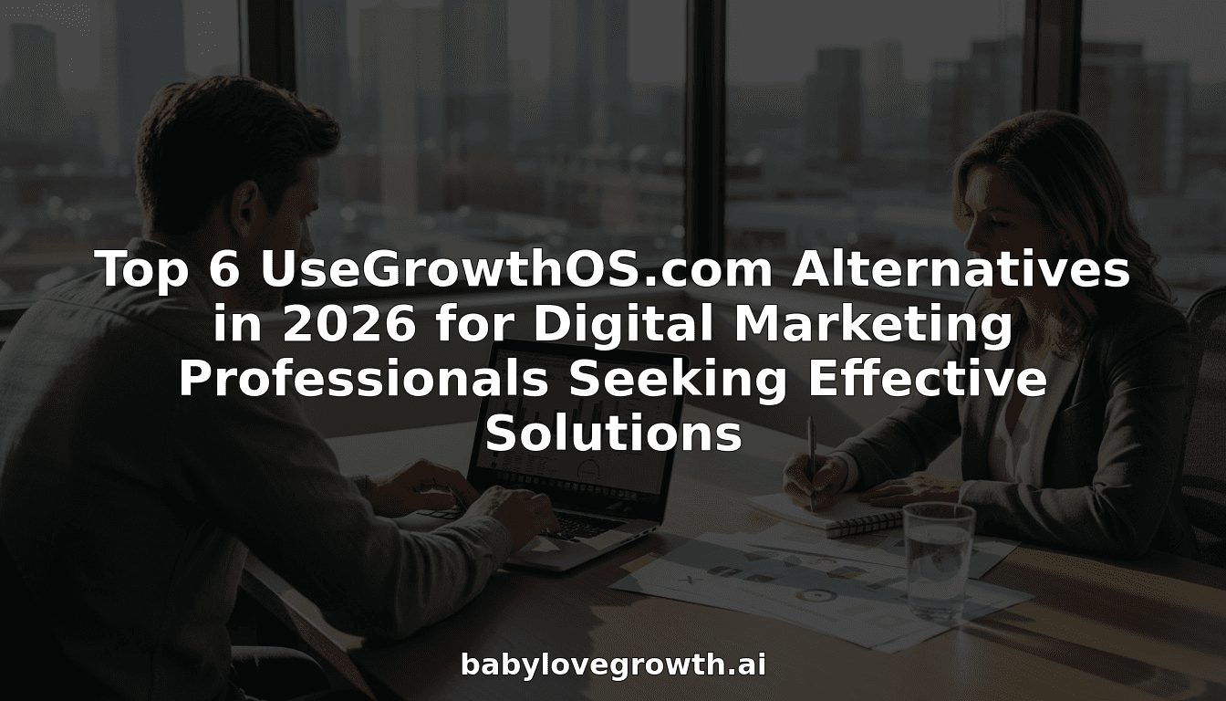 Digital marketers comparing platform options in city office