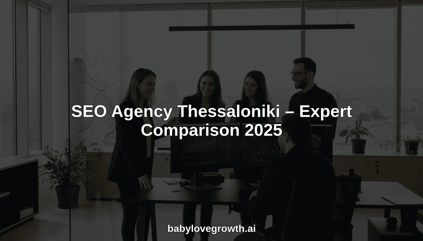 SEO Agency Thessaloniki – Expert Comparison 2025