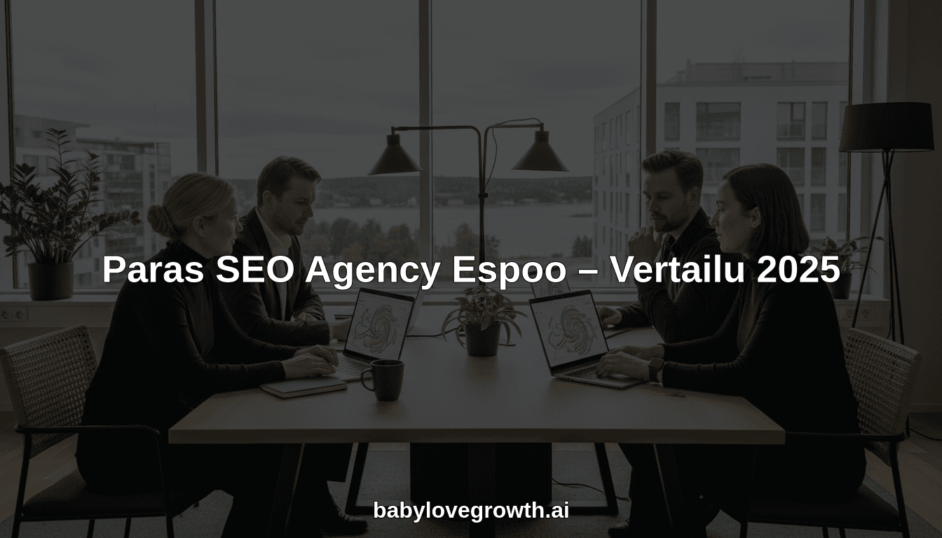 Paras SEO Agency Espoo – Vertailu 2025