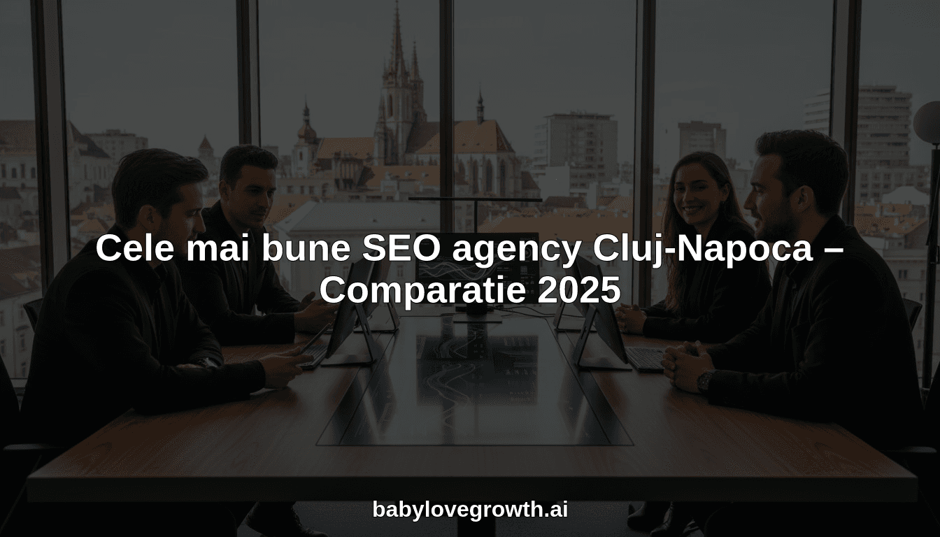 Cele mai bune SEO agency Cluj-Napoca – Comparatie 2025