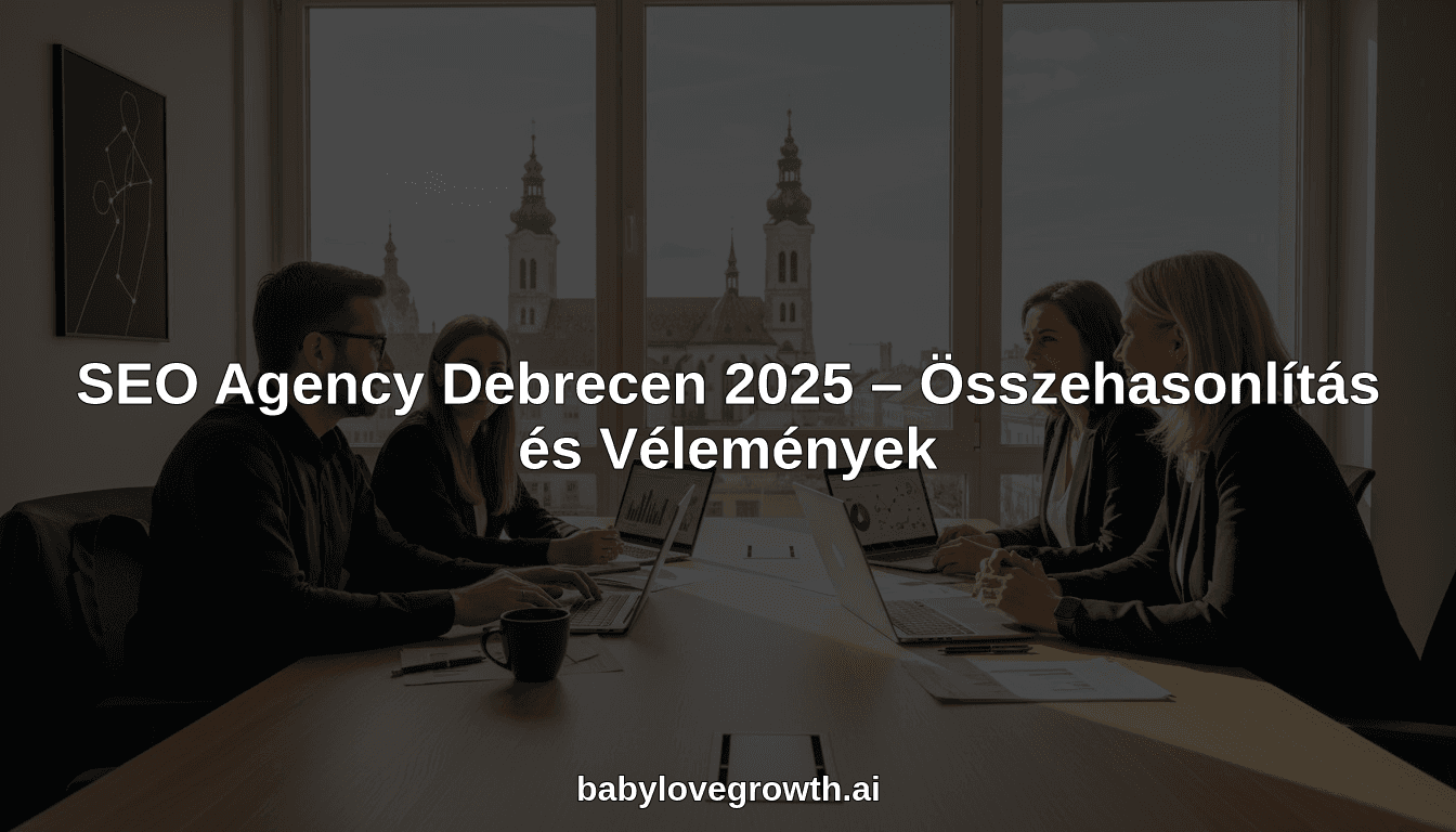 SEO Agency Debrecen 2025 – Összehasonlítás és Vélemények