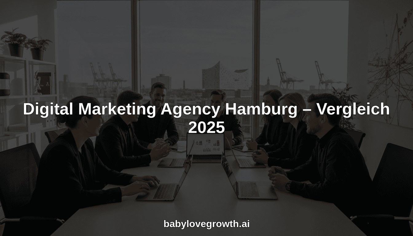 Digital Marketing Agency Hamburg – Vergleich 2025
