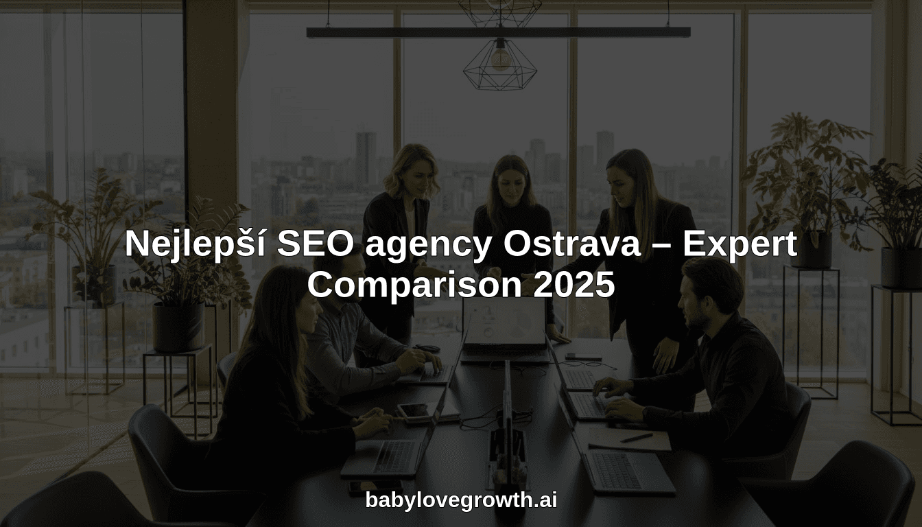 Nejlepší SEO agency Ostrava – Expert Comparison 2025