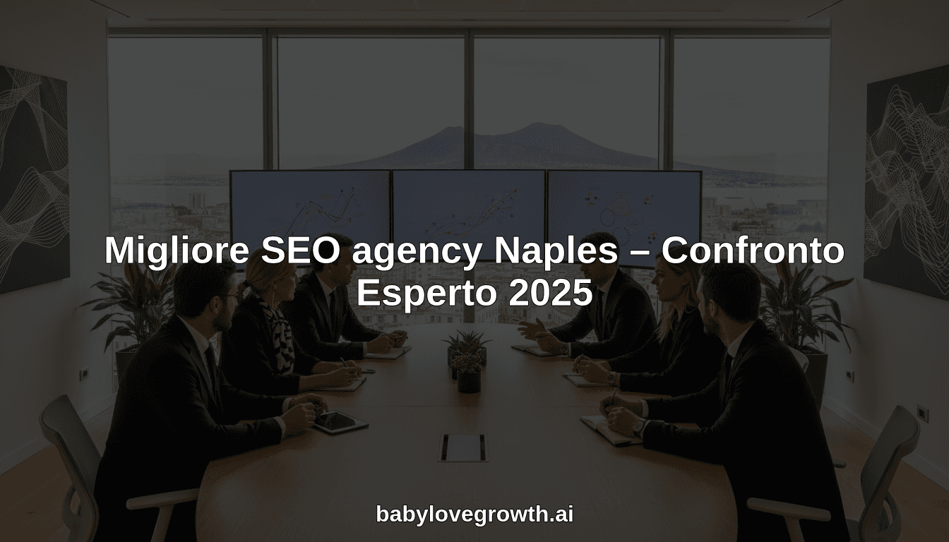 Migliore SEO agency Naples – Confronto Esperto 2025