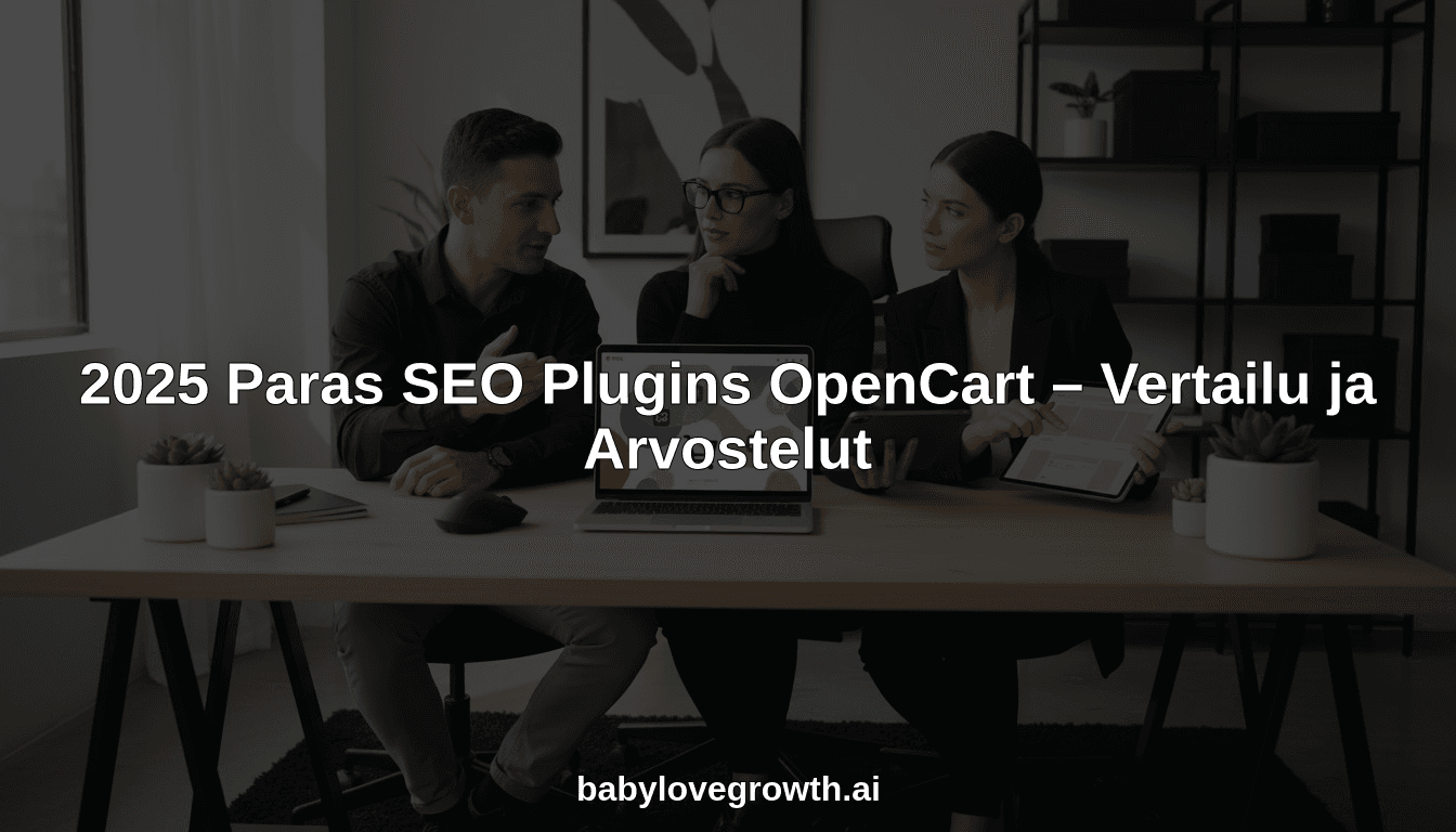 2025 Paras SEO Plugins OpenCart – Vertailu ja Arvostelut