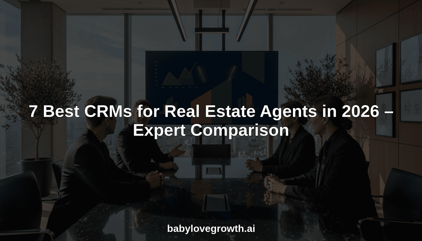 7 Best CRMs for Real Estate Agents in 2026 – Expert Comparison