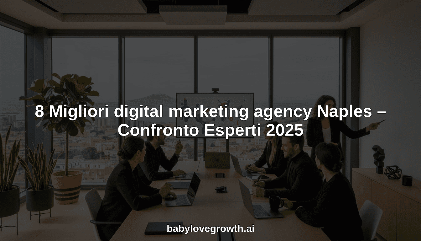 8 Migliori digital marketing agency Naples – Confronto Esperti 2025
