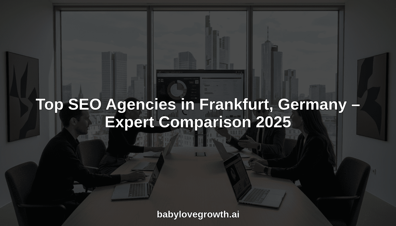 Top SEO Agencies in Frankfurt, Germany – Expert Comparison 2025
