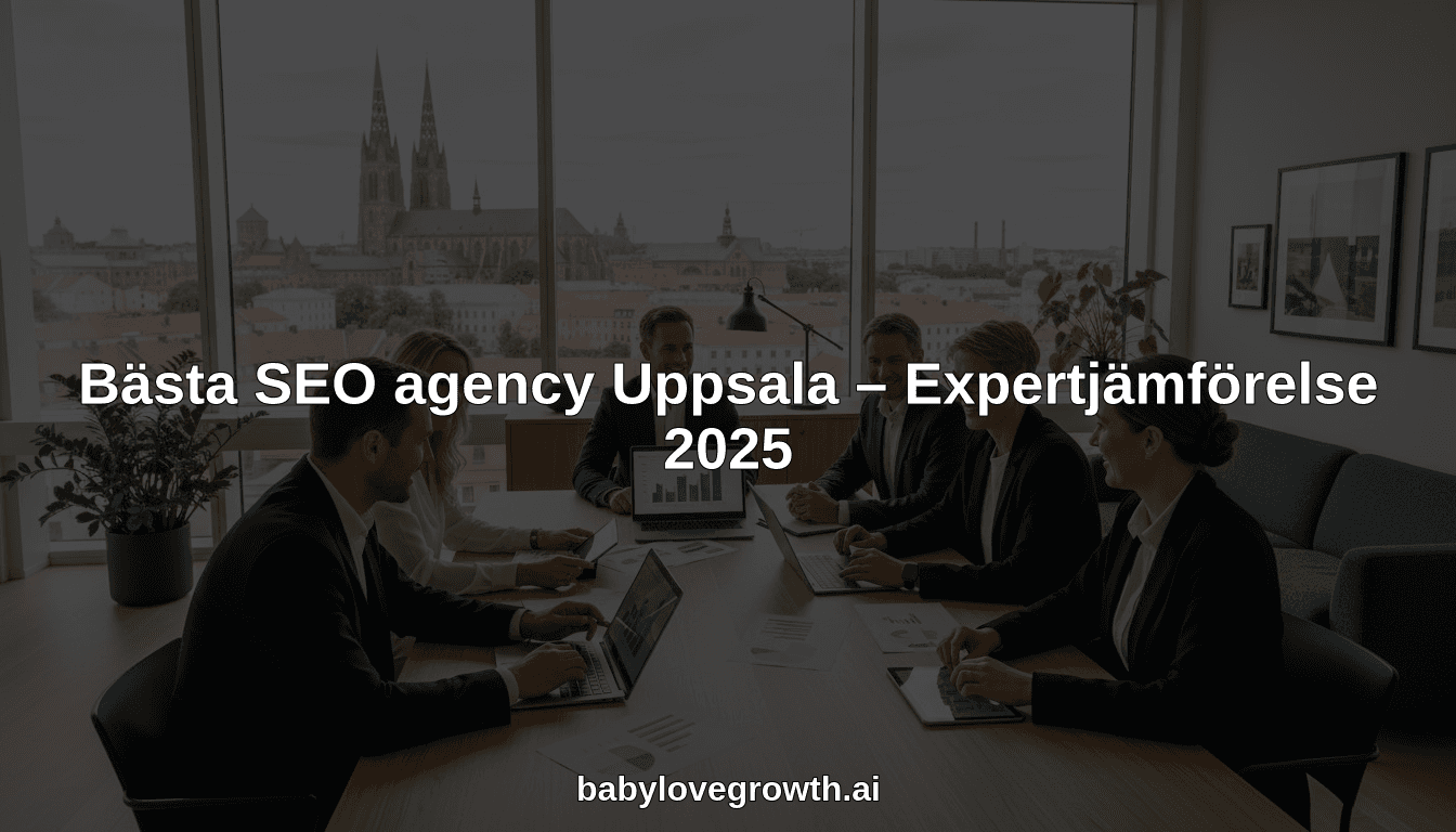 Bästa SEO agency Uppsala – Expertjämförelse 2025