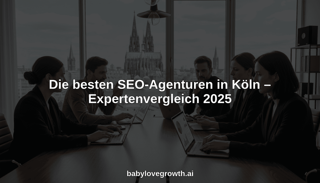 Die besten SEO-Agenturen in Köln – Expertenvergleich 2025