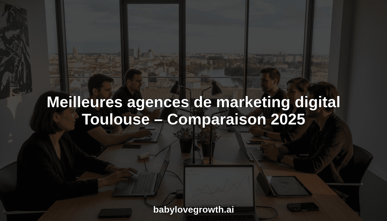 Meilleures agences de marketing digital Toulouse – Comparaison 2025
