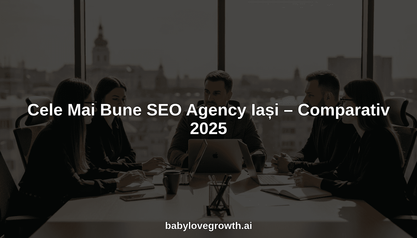 Cele Mai Bune SEO Agency Iași – Comparativ 2025