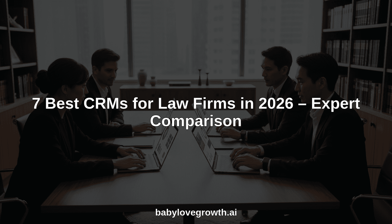 7 Best CRMs for Law Firms in 2026 – Expert Comparison