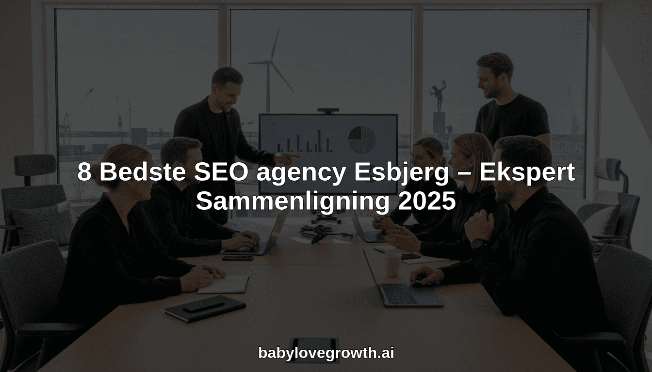 8 Bedste SEO agency Esbjerg – Ekspert Sammenligning 2025