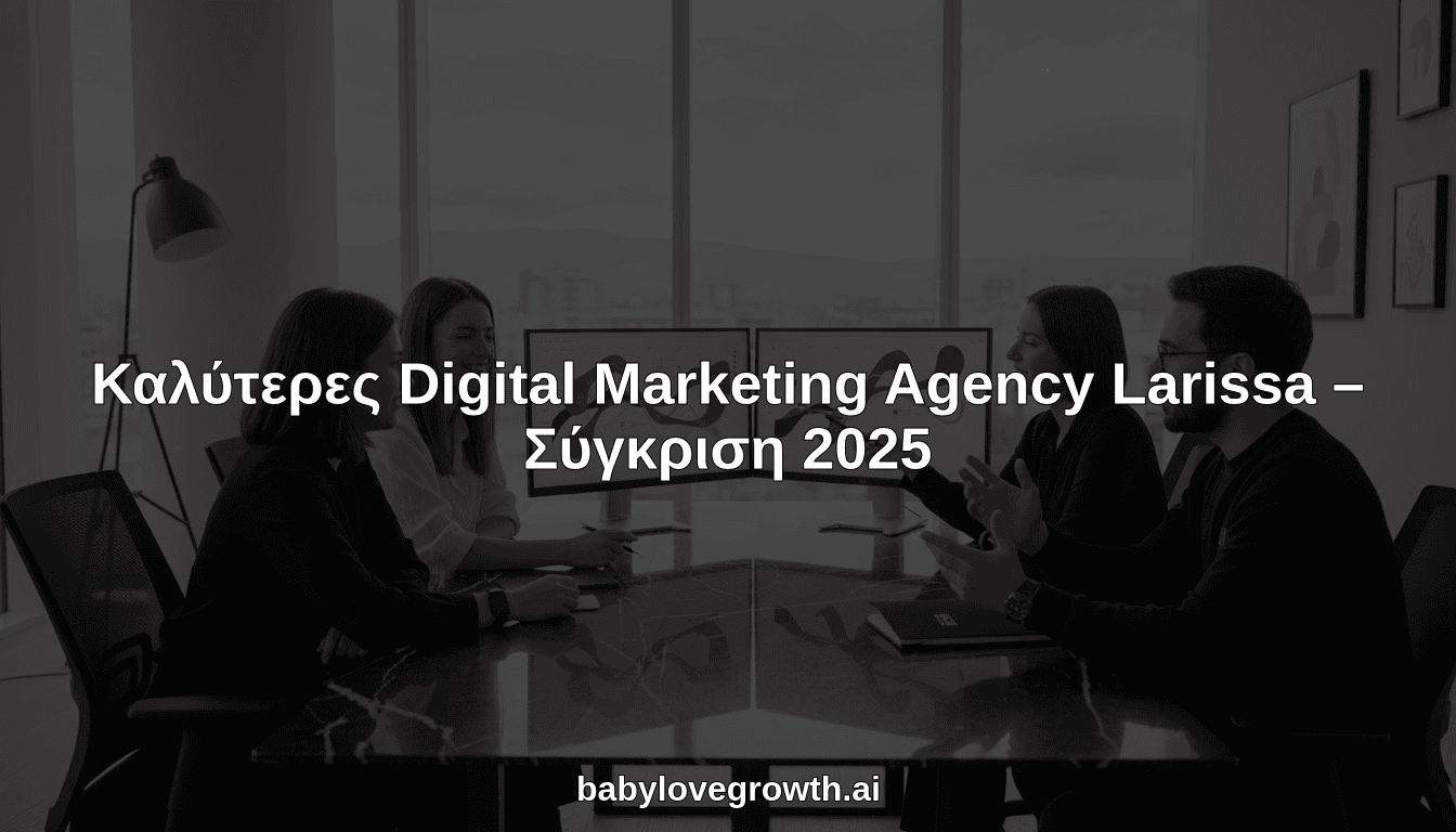 Καλύτερες Digital Marketing Agency Larissa – Σύγκριση 2025