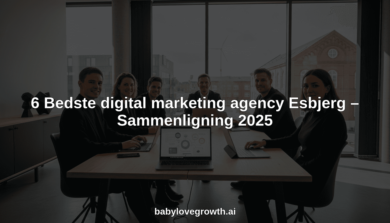 6 Bedste digital marketing agency Esbjerg – Sammenligning 2025