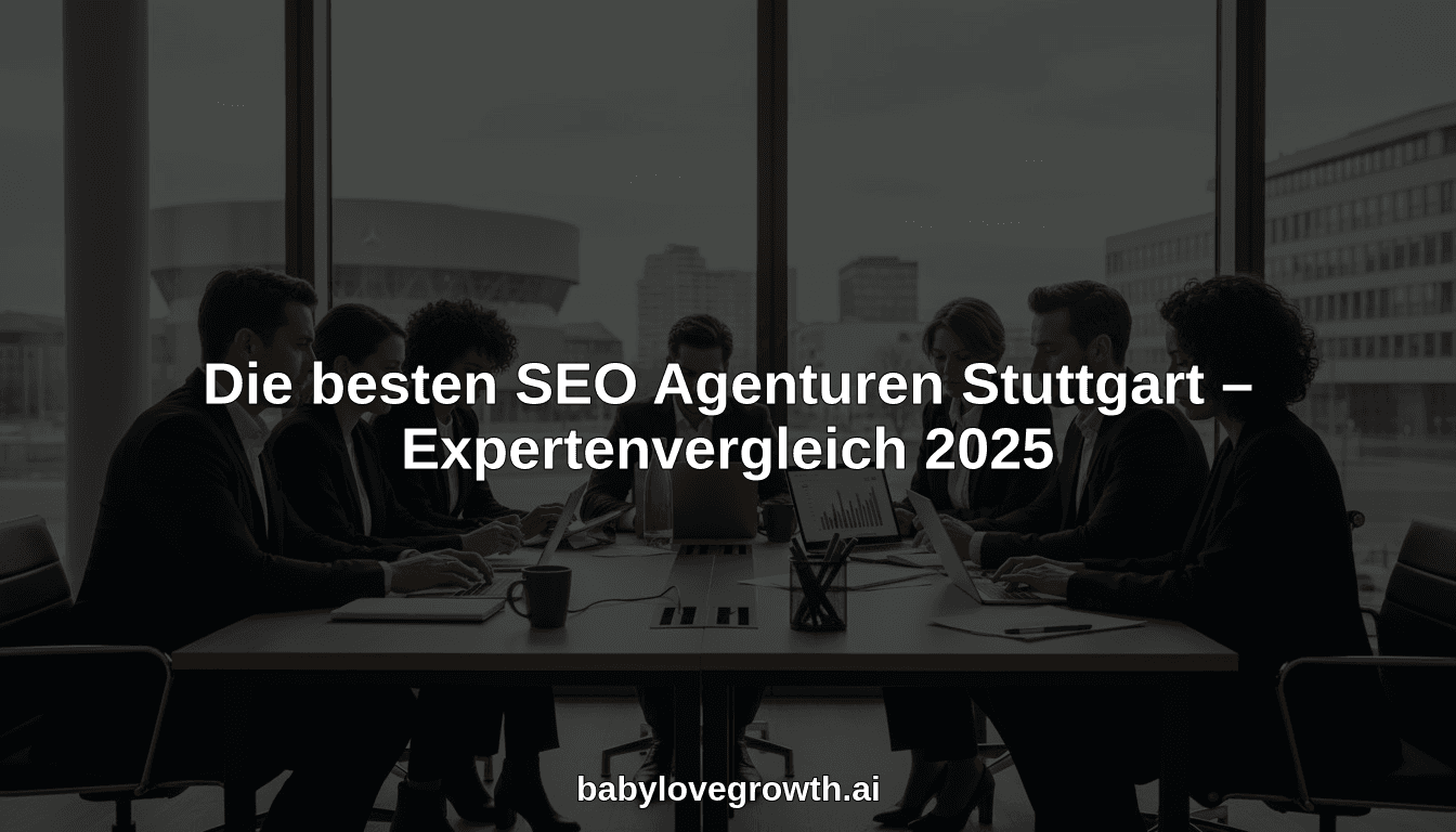 Die besten SEO Agenturen Stuttgart – Expertenvergleich 2025