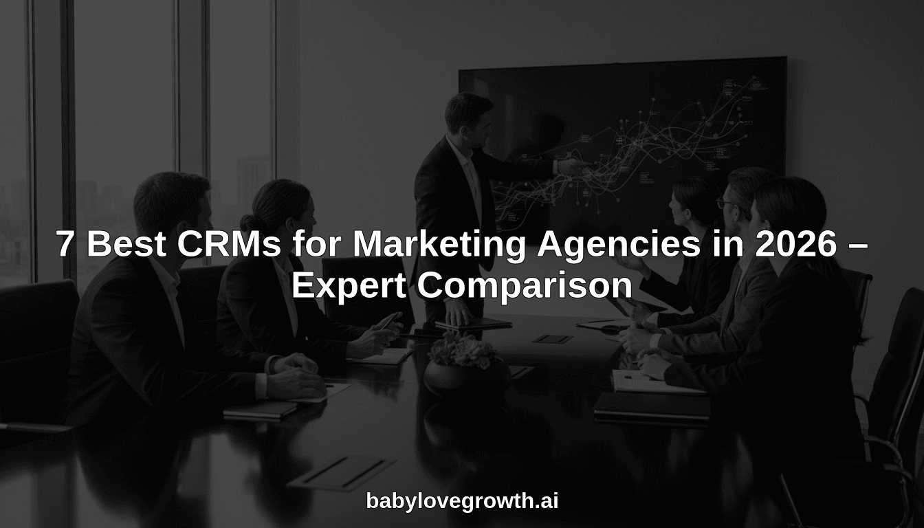 7 Best CRMs for Marketing Agencies in 2026 – Expert Comparison