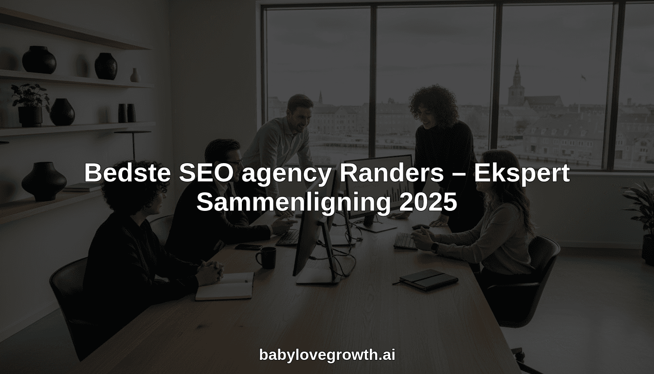 Bedste SEO agency Randers – Ekspert Sammenligning 2025