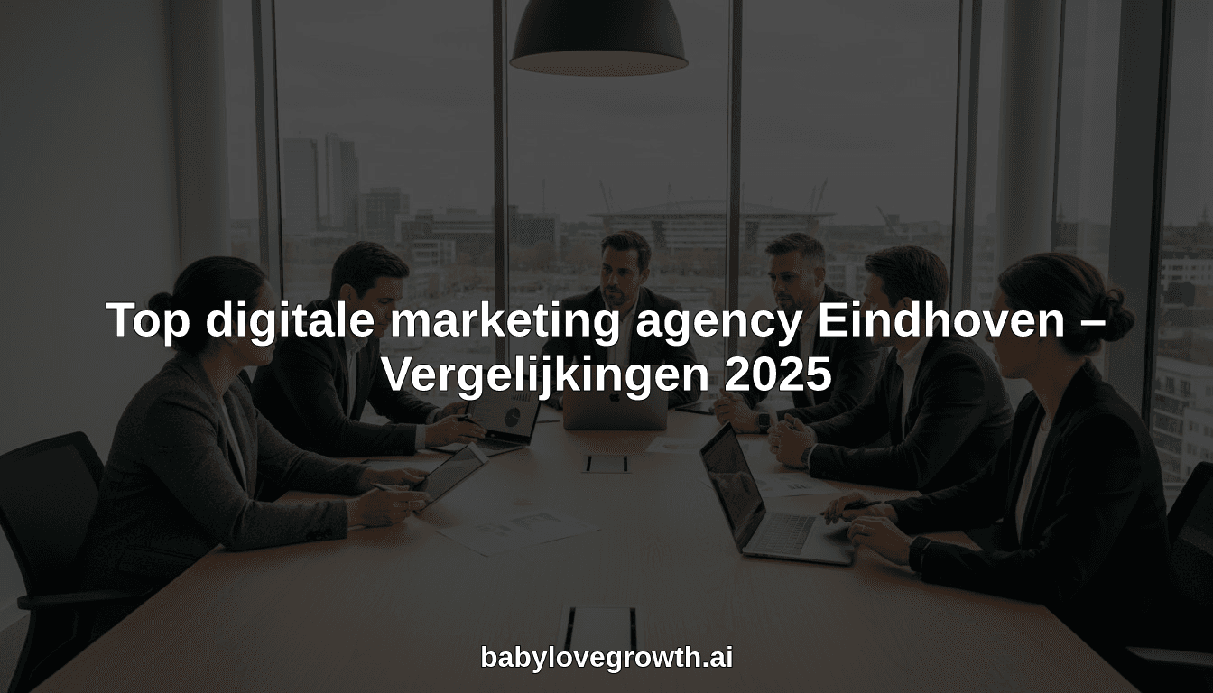 Top digitale marketing agency Eindhoven – Vergelijkingen 2025