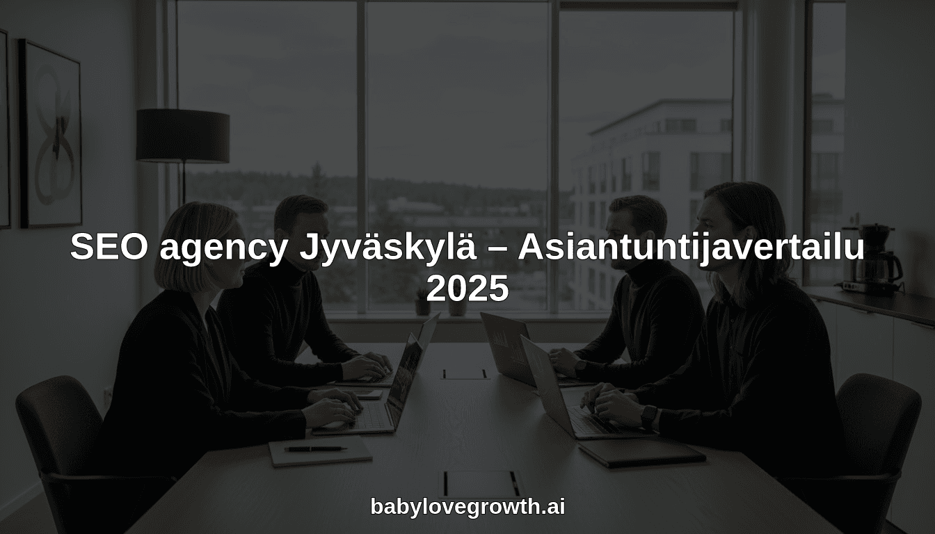 SEO agency Jyväskylä – Asiantuntijavertailu 2025