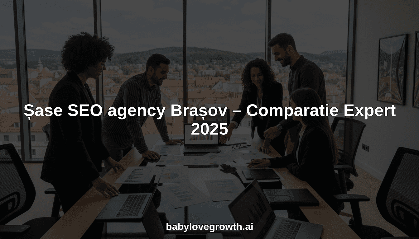 Șase SEO agency Brașov – Comparatie Expert 2025
