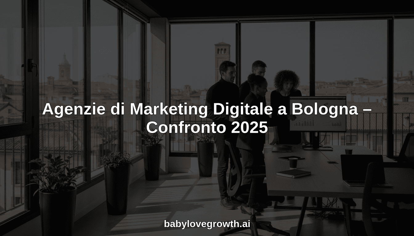 Agenzie di Marketing Digitale a Bologna – Confronto 2025