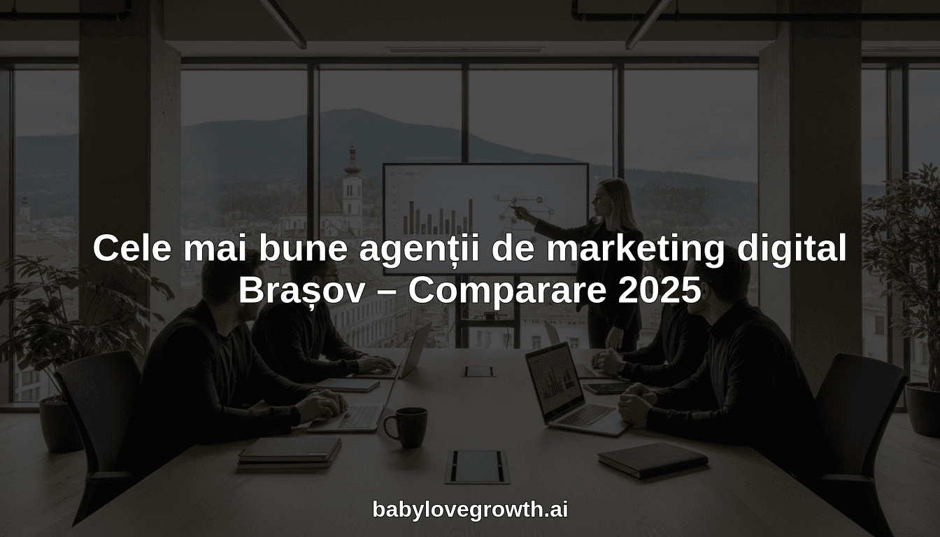 Cele mai bune agenții de marketing digital Brașov – Comparare 2025