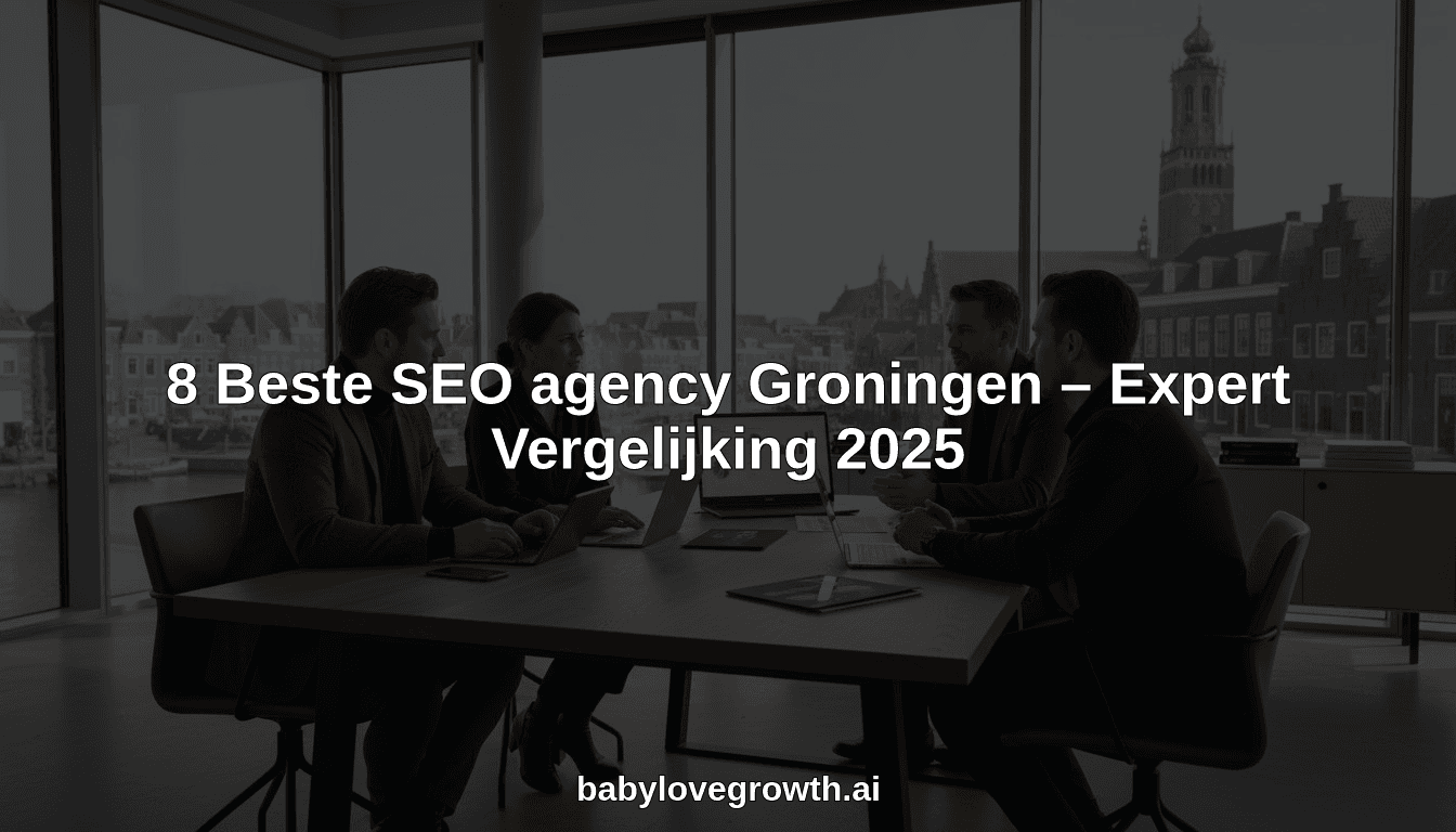 8 Beste SEO agency Groningen – Expert Vergelijking 2025