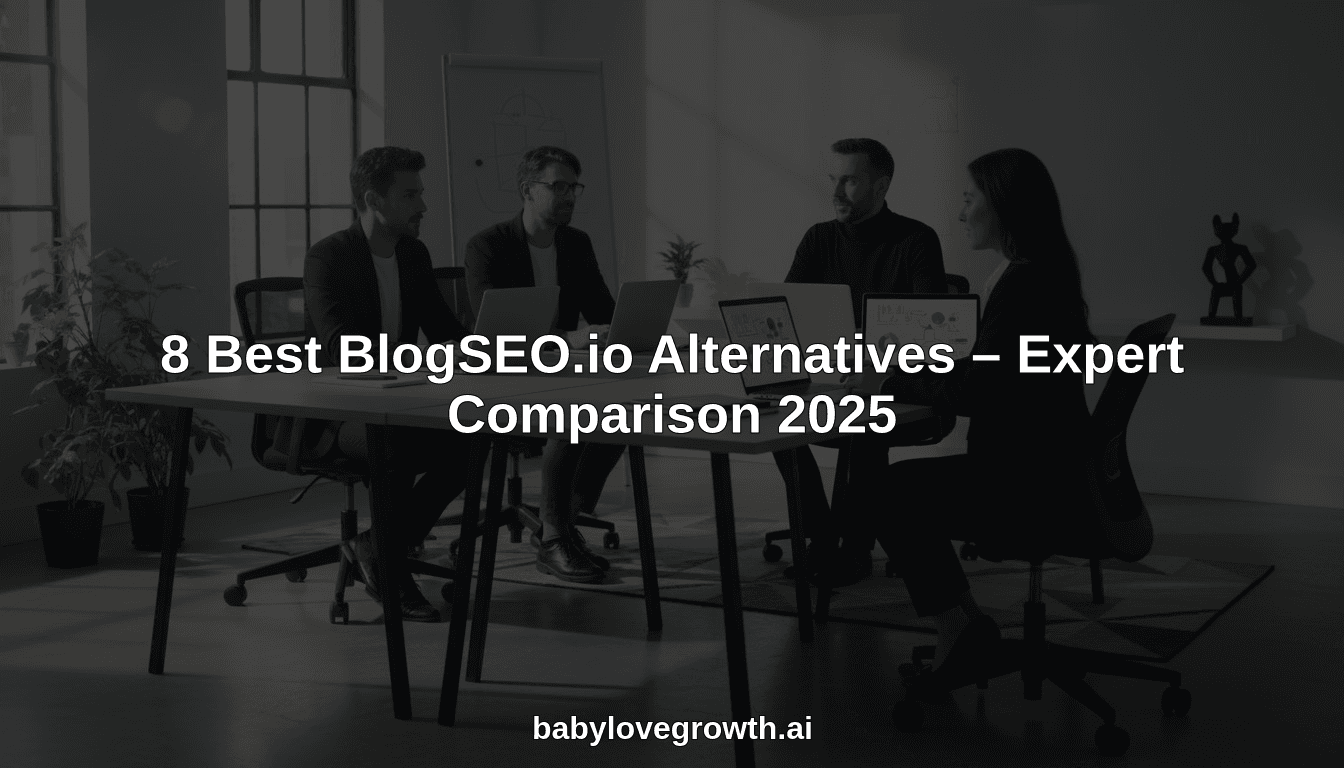 8 Best BlogSEO.io Alternatives – Expert Comparison 2025