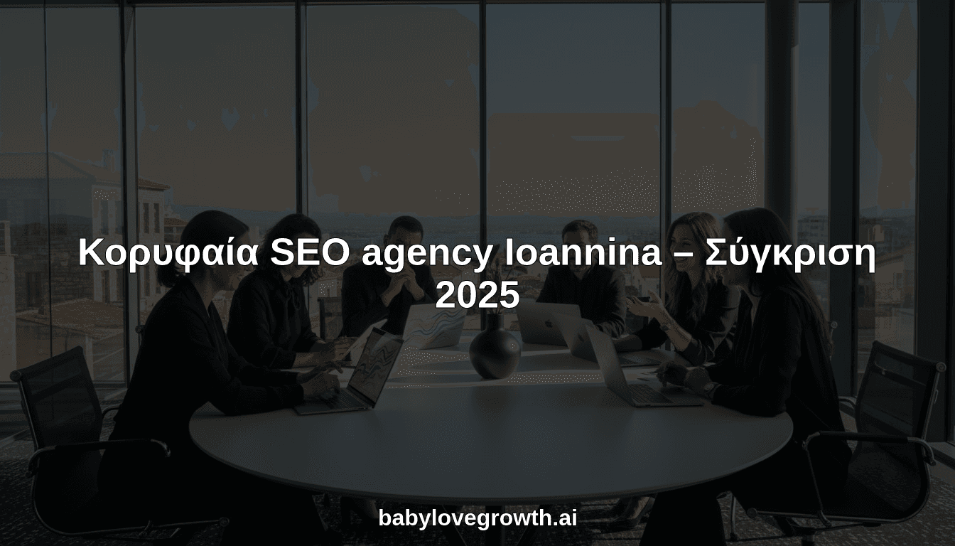 Κορυφαία SEO agency Ioannina – Σύγκριση 2025