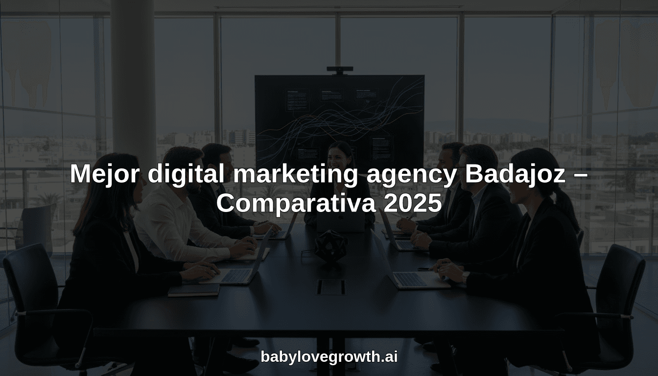 Mejor digital marketing agency Badajoz – Comparativa 2025