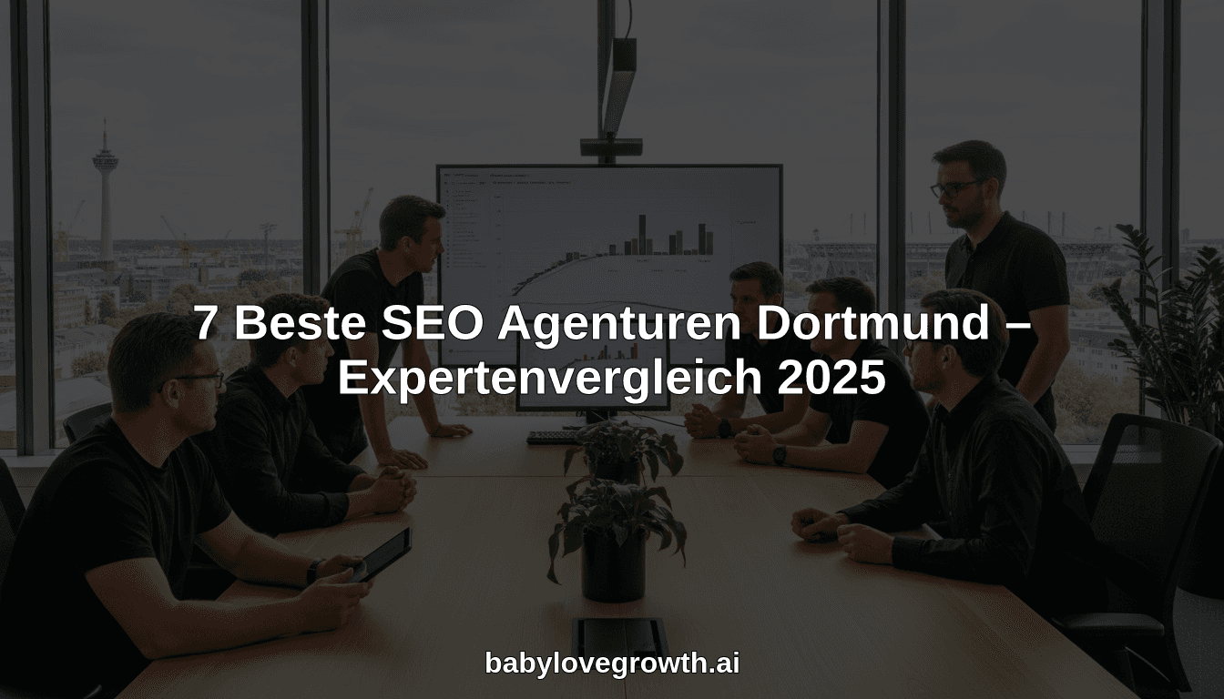 7 Beste SEO Agenturen Dortmund – Expertenvergleich 2025