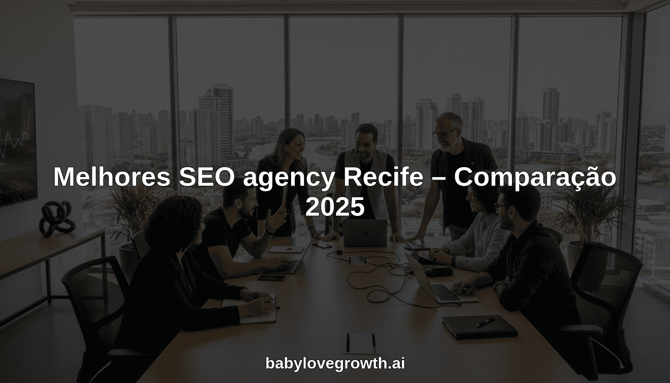 Melhores SEO agency Recife – Comparação 2025