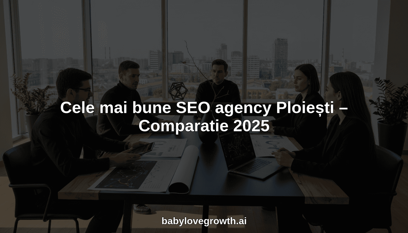 Cele mai bune SEO agency Ploiești – Comparatie 2025