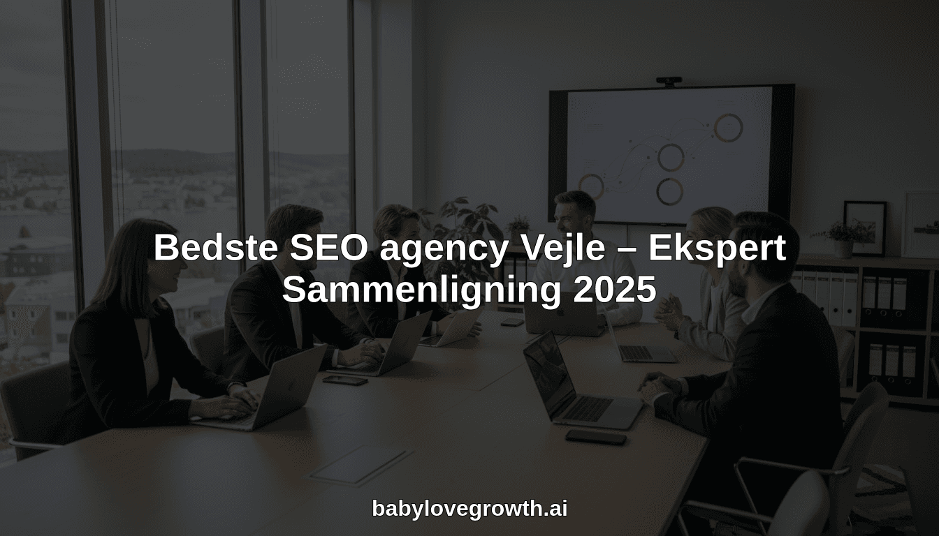 Bedste SEO agency Vejle – Ekspert Sammenligning 2025