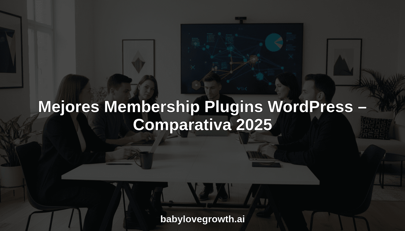 Mejores Membership Plugins WordPress – Comparativa 2025