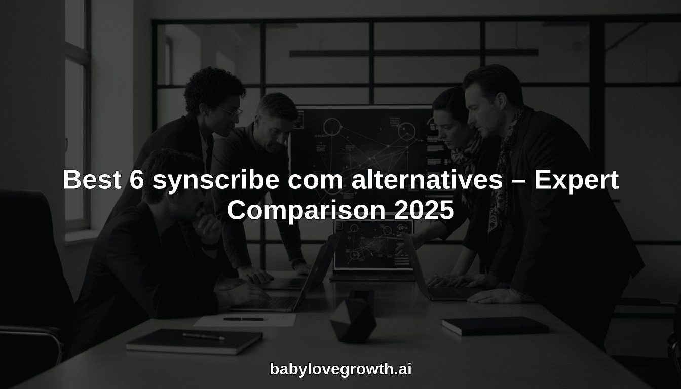 Best 6 synscribe com alternatives – Expert Comparison 2025