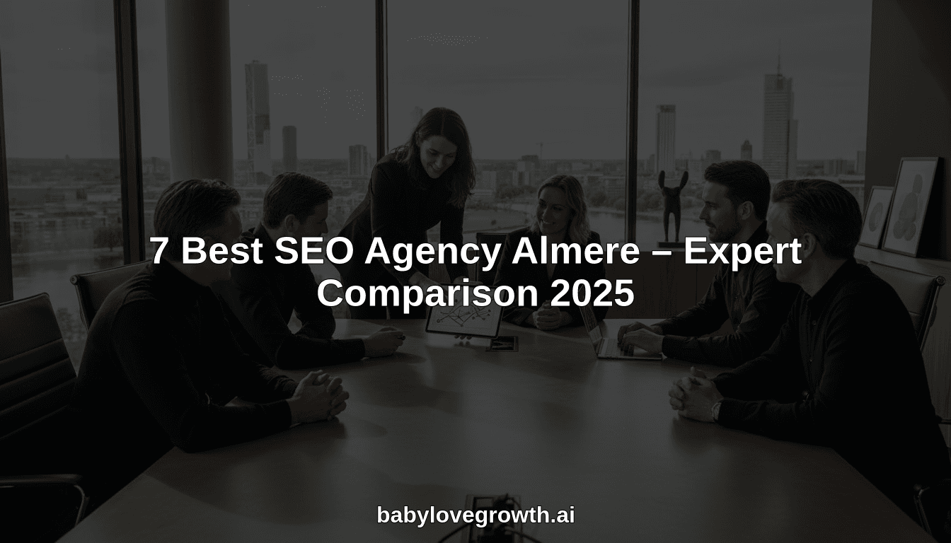 7 Best SEO Agency Almere – Expert Comparison 2025