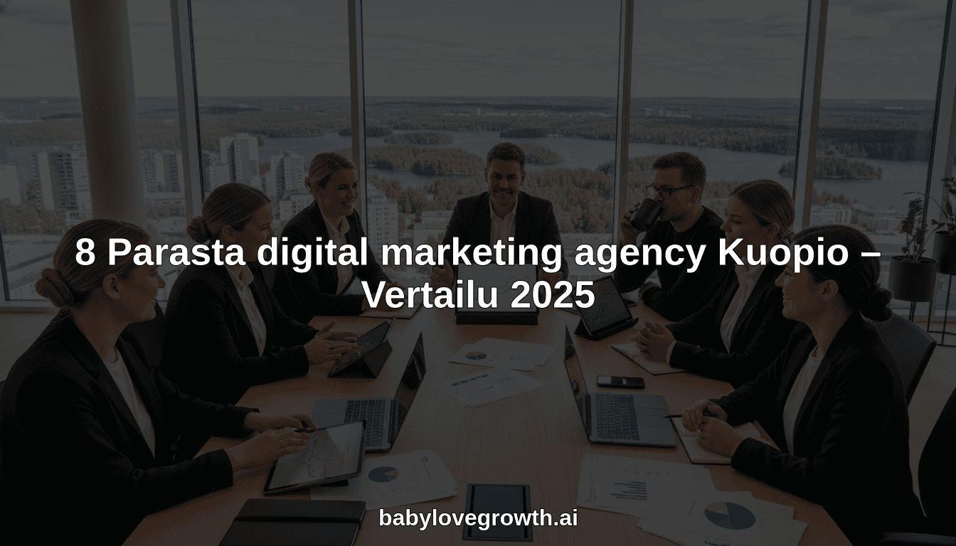 8 Parasta digital marketing agency Kuopio – Vertailu 2025