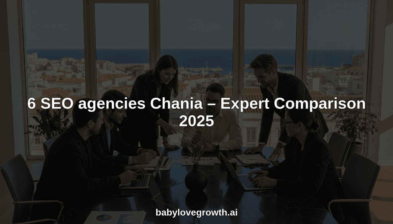 6 SEO agencies Chania – Expert Comparison 2025