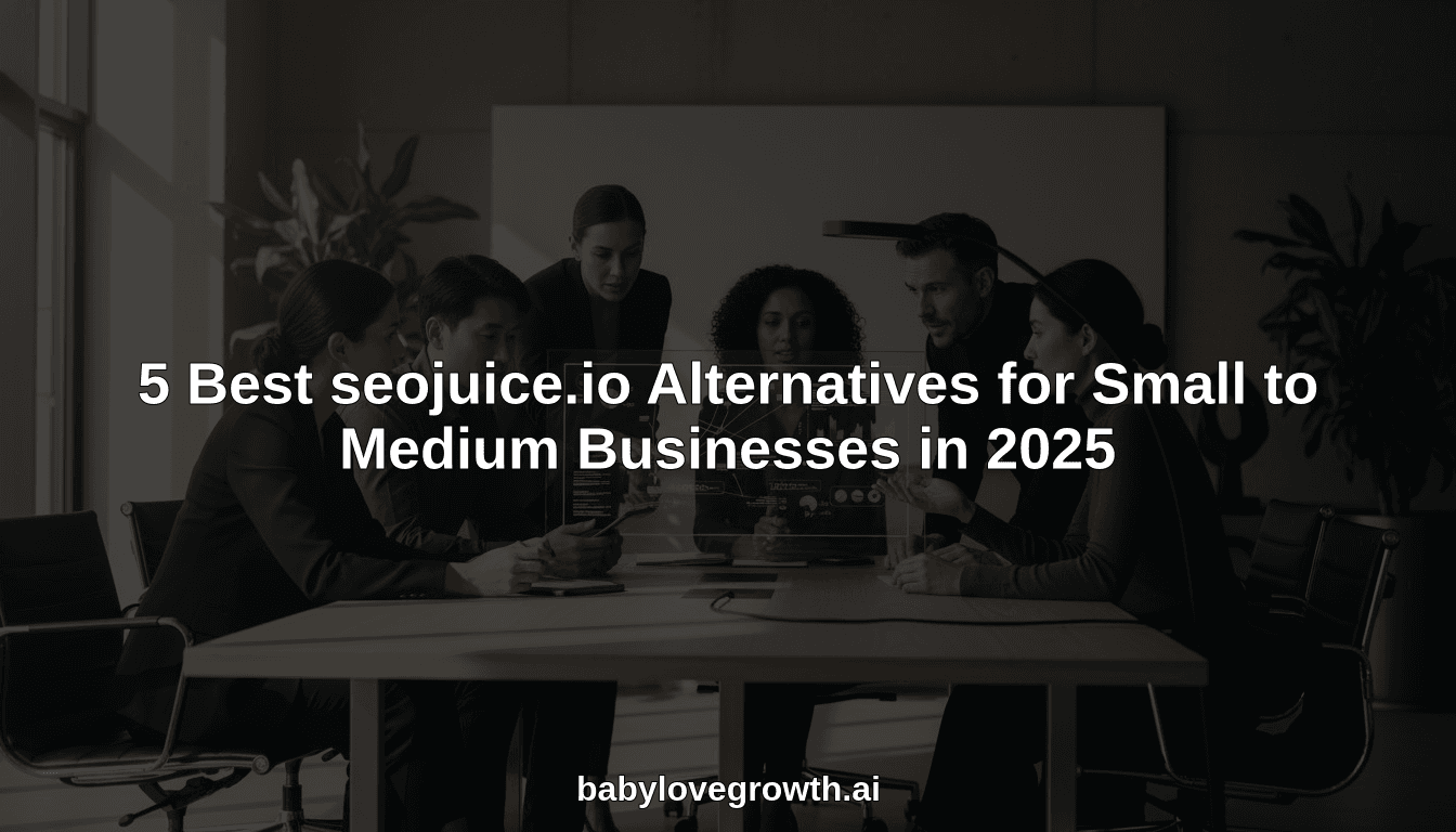 5 Best seojuice.io Alternatives for Small to Medium Businesses in 2025