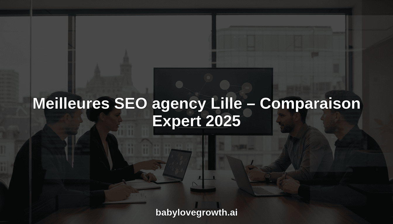 Meilleures SEO agency Lille – Comparaison Expert 2025