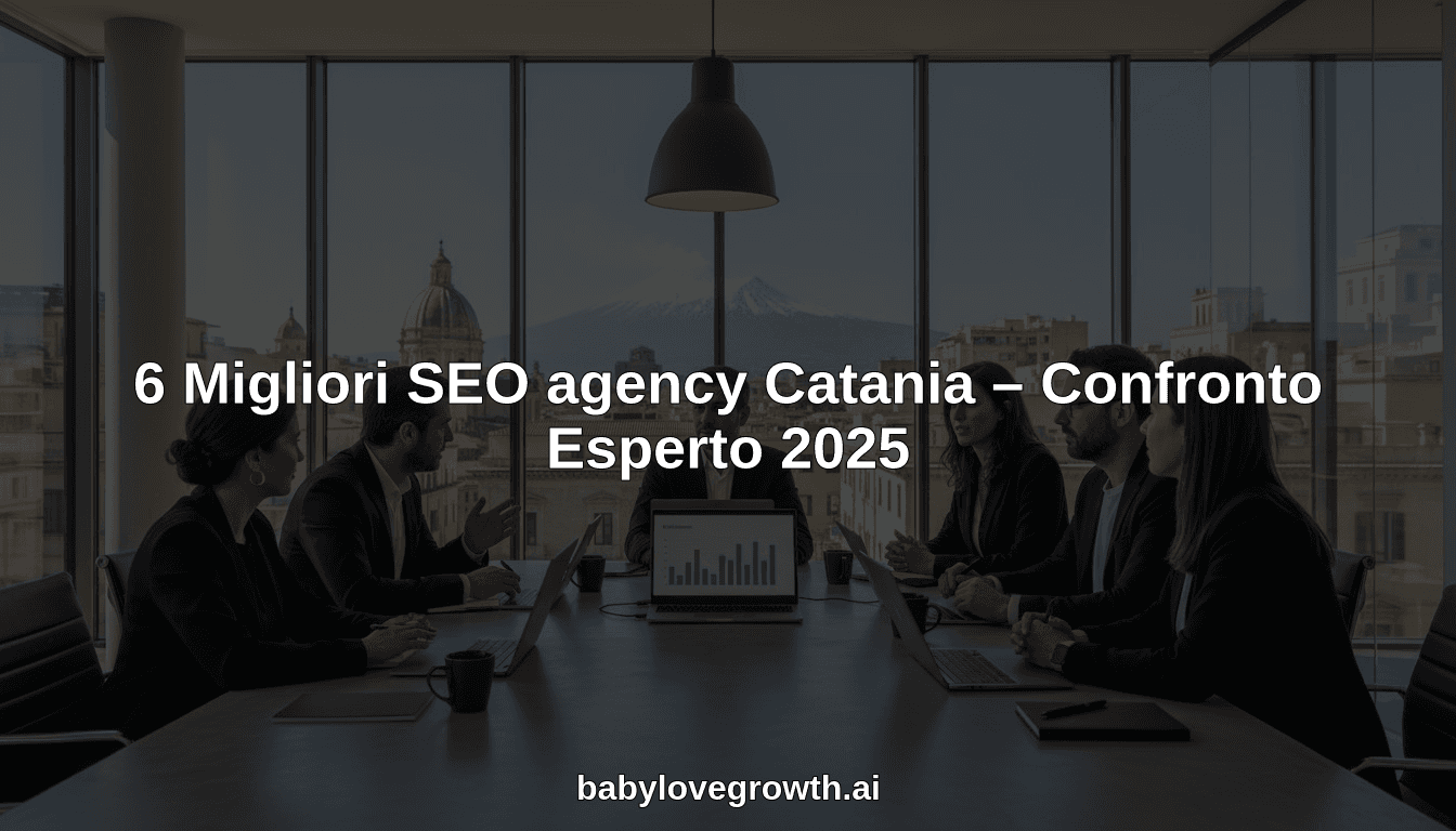 6 Migliori SEO agency Catania – Confronto Esperto 2025