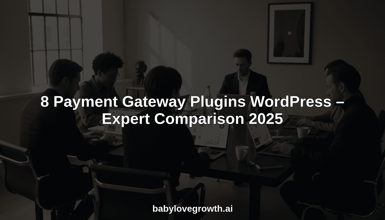 8 Payment Gateway Plugins WordPress – Expert Comparison 2025
