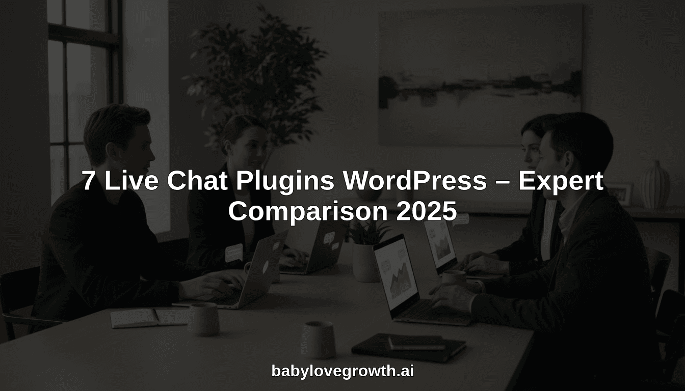 7 Live Chat Plugins WordPress – Expert Comparison 2025