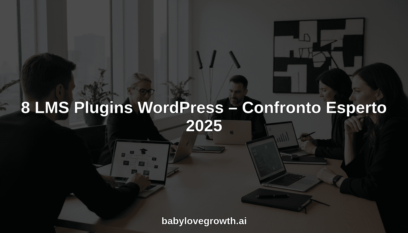 8 LMS Plugins WordPress – Confronto Esperto 2025